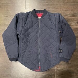 On Course Women’s Navy Quilted Riding Jacket Size S